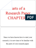 Research Paper Parts