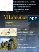 Jornadas Permanentes de Arqueología 25 Marzo 2011