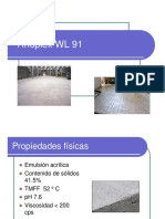 Presentacion Rhoplex WL 91 PDF