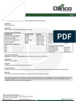 RBD Palm Olein Technical Data Sheet