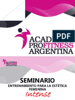 Seminario Entrenamiento Femenino Intense