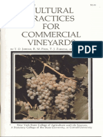 Cultural Practices For Commercial Vineyards