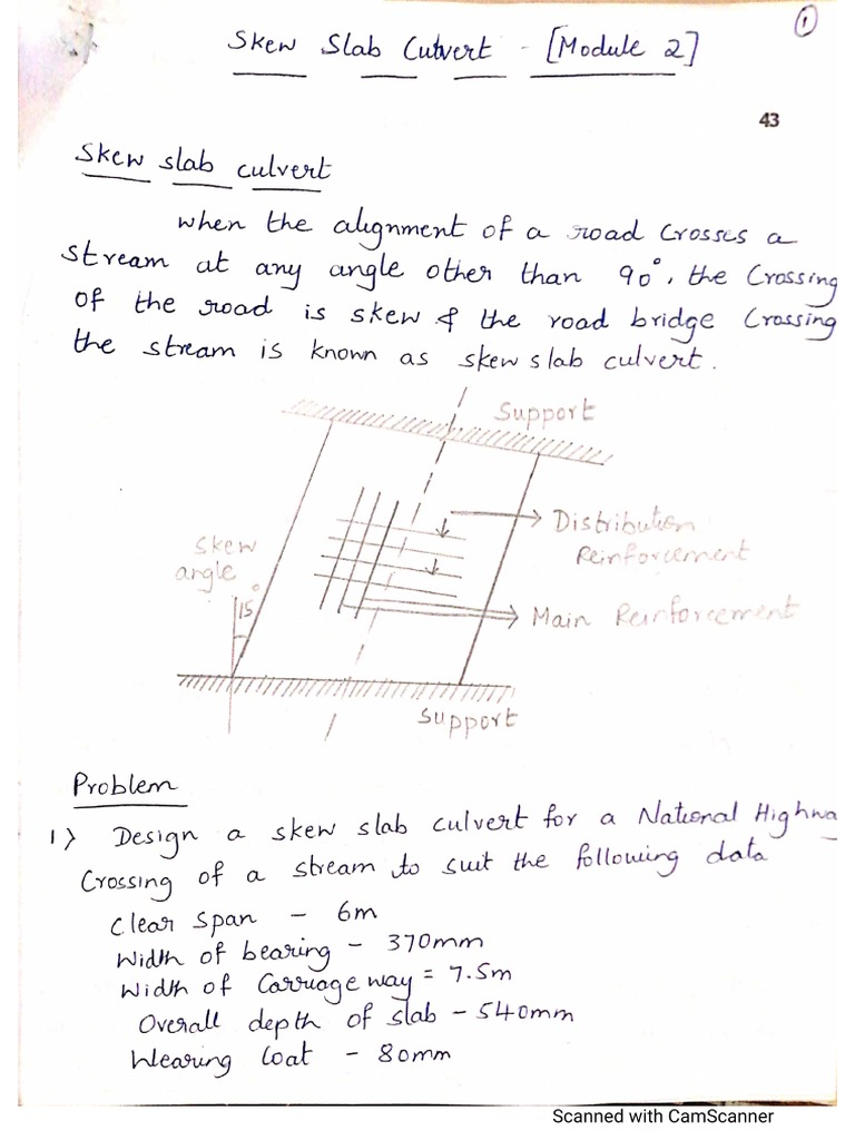 Skew Slab | PDF
