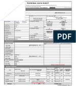 CS Form No. 212 Personal Data Sheet Guide