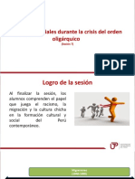 PPT Sesion 7 Cambios Sociales Durante La Crisis Del Orden Oligarquico