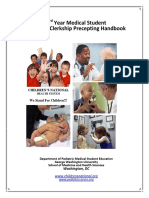 Clinical Instructors Precepting Handbook 1516