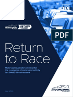 Motorsport Australia - Return To Race