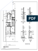 Ground Floor Plan: Foundation Details
