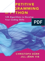 Christoph Dürr, Jill-Jênn Vie - Competitive Programming in Python_ 128 Algorithms to Develop Your Coding Skills-Cambridge University Press (2021)