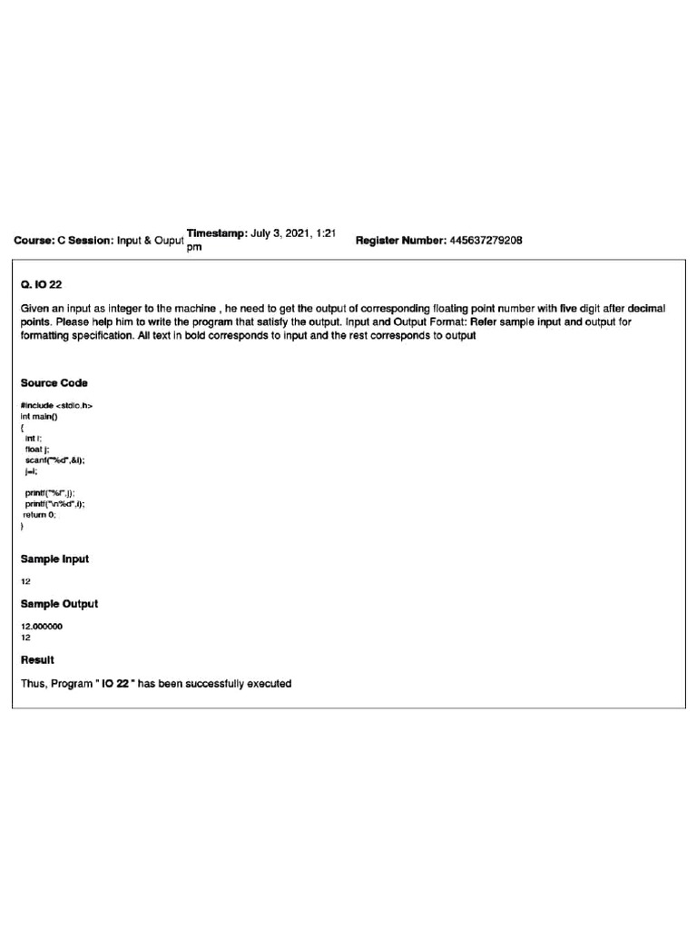 PPS Lab Manual | PDF