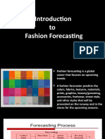 Introduction to Fashion Forecasting