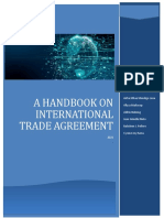 A Handbook On International Trade Agreement