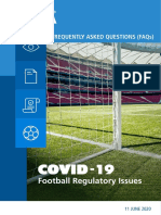 COVID-19: Football Regulatory Issues