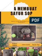 Cara Membuat Sayur Sop 