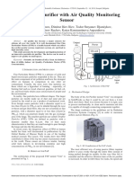 Portable Air Purifier With Air Quality Monitoring Sensor