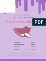 Studi Kelayakan Bisnis Foodie & Smoothie Taro_Kelompok 5