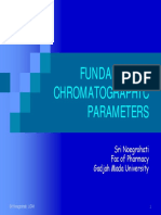 Fundamental Chromatographic Parameters
