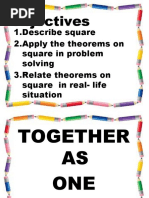 Theorems On Square