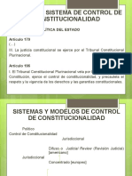 El Control de Constitucionalidad en Bolivia (Cont.)