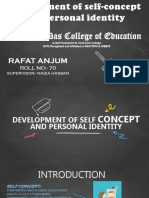 Development of Self-Concept and Personal Identity