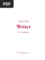 OpenOffice Writer For Students