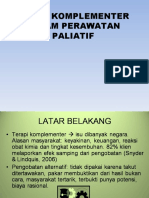 Terapi Komplementer Dalam Paliatif 2019