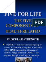 Health Related Fitness Components PPT