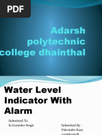 Dokumen - Tips PPT On Water Level Indicator