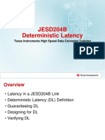 JESD204B Deterministic Latency: Texas Instruments High Speed Data Converter Training