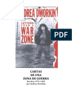 Cartas de Una Zona de Guerra - Andra Dworkin