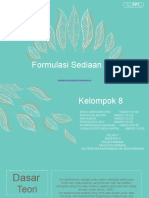 Kelompok 8 Formulasi Sediaan Gel