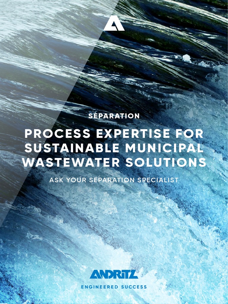 Andritz Separation Process Expertise For Sustainable Municipal