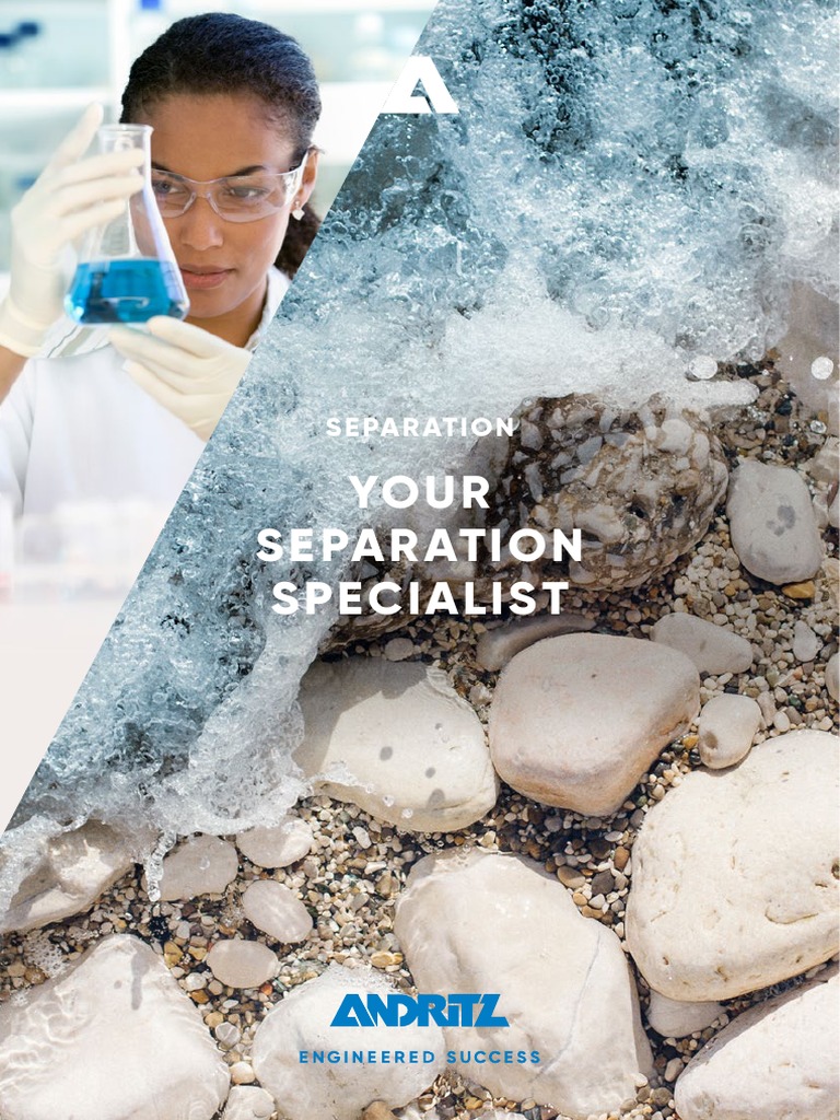 Andritz Separation Your Separation Specialist Pdf Sewage