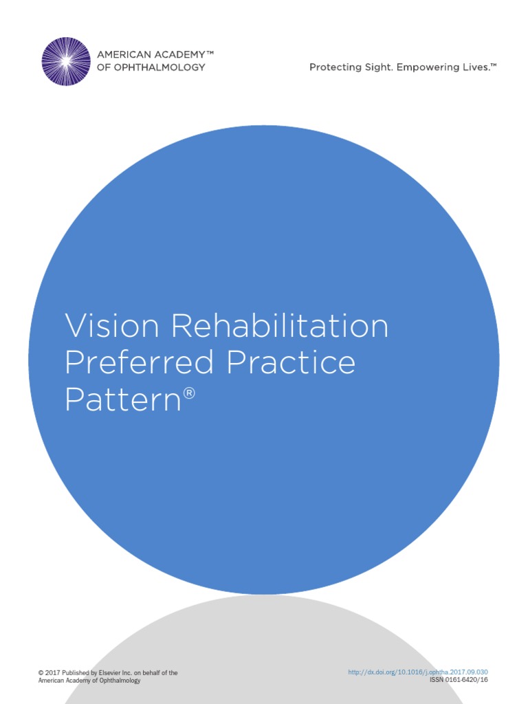 Low Vision Aao | PDF | Visual Impairment | Physical Therapy