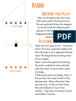 How to Play Kubb - Rules for Setting Up and Playing the Lawn Game