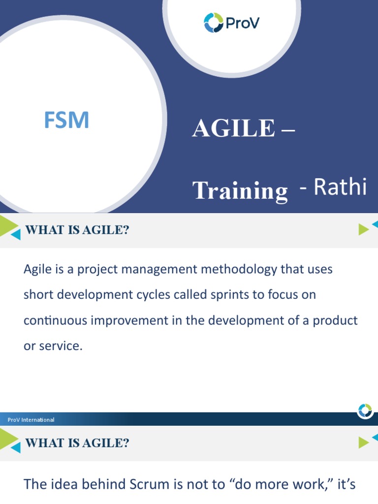 Agile Training Basic | PDF | Scrum (Software Development) | Agile ...