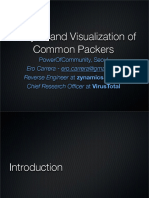 Analysis and Visualization of Common Packers