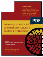 Psicologia Social e Saúde. Da Dimensao Cultural à Político-Insititucional - Lorenzi Et Al