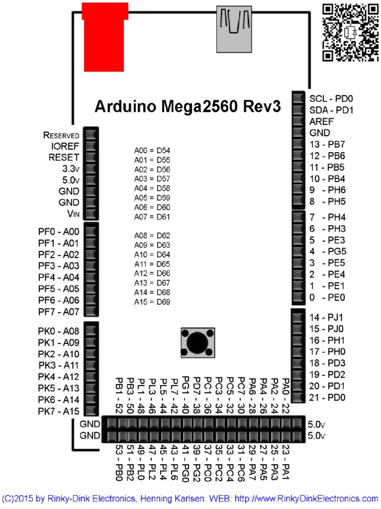 Mega2560 Library Symbols | Mega 2560 Pro Footprint Library – ZJKSL