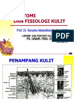 ANATOMI DAN FISIOLOGI KULIT - 2010 - Prof - DR Sunarko