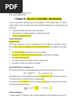 Chapter 8: Discrete Probability Distributions: Ms. Amna Riaz