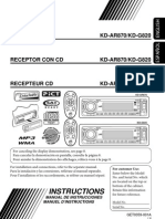 JVC KD-G820 User Manual