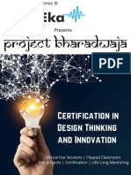 Project Bharadwaja - Certification in Design Thinking and Innovation (1)
