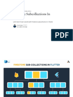 Firestore Subcollections in Flutter