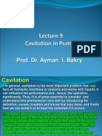 9 - Cavitation in Pumps