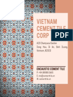 Cement tile catalog - CTS factory