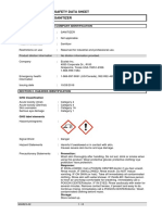 Safety Data Sheet Sanitizer: Section 1. Product and Company Identification