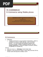 Download M-commerce - Mobile commerce - E-commerce by Digital Vivekananda - Digital Library by Jyoti SN51431477 doc pdf