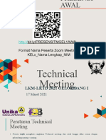 Technical Meeting Gelombang 2