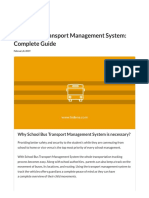 School Bus Transport Management System - Complete Guide - Fedena Blog